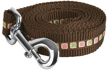 Midtown Brown Dog Leash - Block