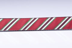 Oxford Dog Harness - Dad's Tie Burgundy