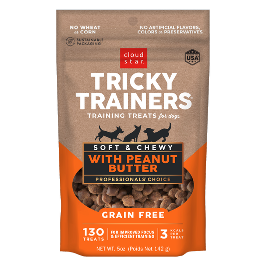 Tricky Trainer Treat Chewy Grain Free Peanut Butter