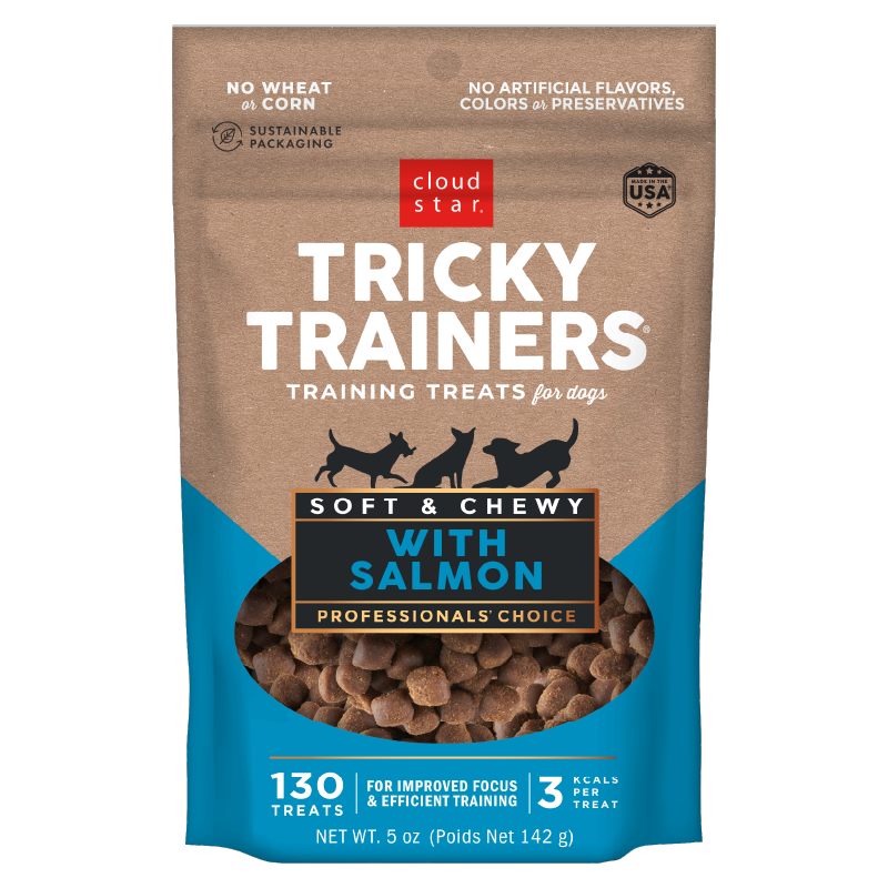 Tricky Trainer Chewy Salmon Treat 5oz.