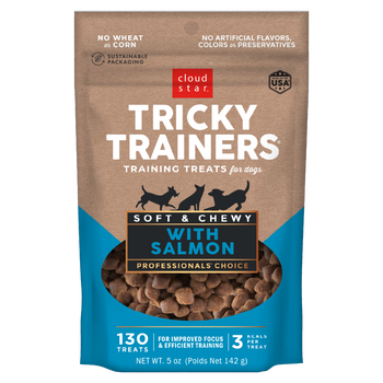 TRICKY TRAINER TREAT CHEWY SALMON 5 OZ