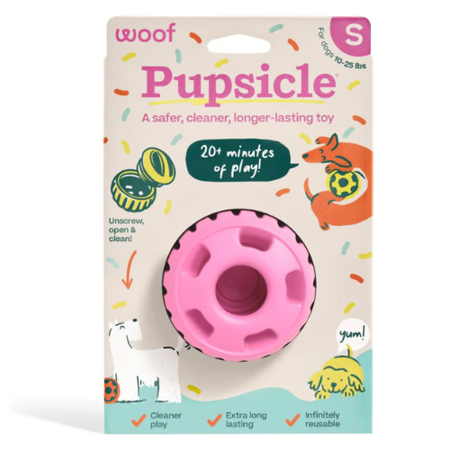 Woof Small Birthday Pupsicle Pink