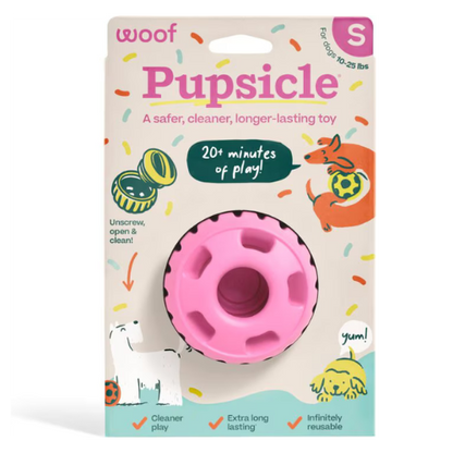 Woof Small Birthday Pupsicle Pink