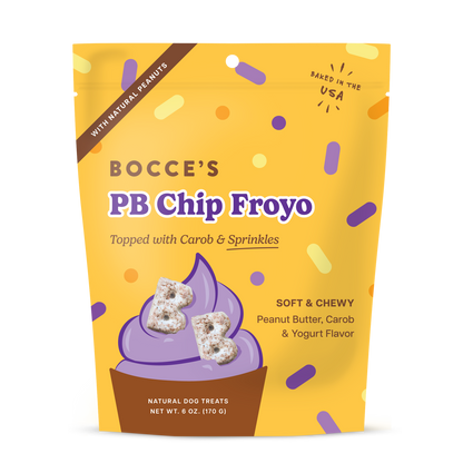 PB Chip Froyo with Carob and Sprinkles, Soft & Chewy, 6oz