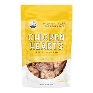 Freeze-Dried Chicken Hearts Treats 1.5oz
