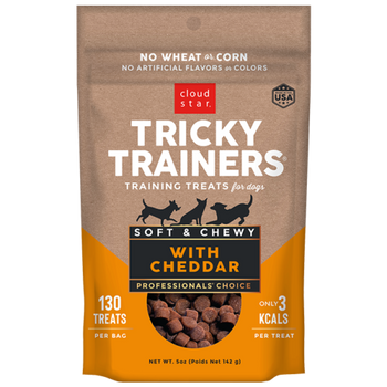 TRICKY TRAINER TREAT CHEWY CHEDDAR 5 OZ