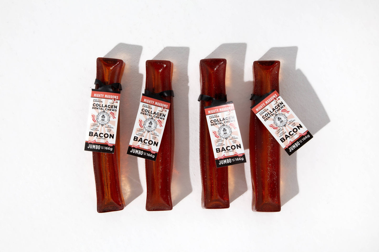 Mighty Marrows Collagen Dental Chew - Bacon