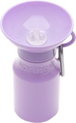 Dog Travel Water Bottle | Mini 15 oz Lavendar